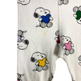Hanna Andersson Peanuts White Snoopy Heart Two Piece Pajamas- Size 2T (see notes, sold as a set)