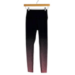 Lululemon Black/Pink Speckle Ombre Leggings - Size 4 (Inseam 26")