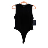 BYLT Black Balm High Neck Sleeveless Thong Bodysuit NWT- Size S (sold out online)