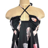 Show Me Your Mumu Black Seashell Halter Dress NWT - Size S (sold out online)