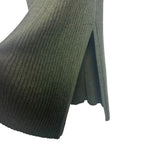 Prologue Green Ribbed Long Sweater Cardigan- Size M