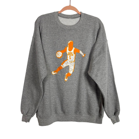 No Brand Grey Zakai Zeigler Crewneck Sweatshirt - Size ~M (No Size Tag, Fits Like A Medium)