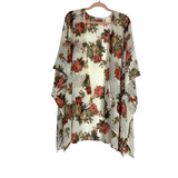 Dainty Hooligan Floral Sheer Kimono- Size M (see notes)