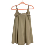 Abercrombie & Fitch Tan Dress with Biker Shorts - Size M Petite