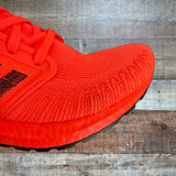Adidas Neon Orange Ultraboost Sneakers - Size 7.5 (See Notes)