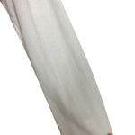 Free People Movement White Ribbed Sheer with Back Cut Out Crop Top- Size S (see notes)
