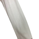 Free People Movement White Ribbed Sheer with Back Cut Out Crop Top- Size S (see notes)