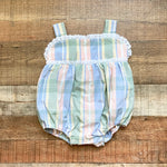 Beaufort Bonnet Company Plaid Eyelet Lace Bubble- Size 3T (we have matching baby boy bubble)