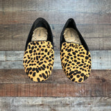 Birdies Calf Hair Leopard Print Loafers- Size 6.5 (sold out online)