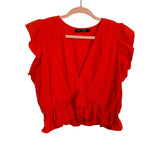 Fancyinn Orange Top And Pant Set - Size L
