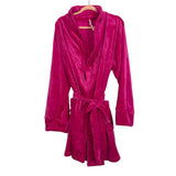 SOMA Hot Pink Fleece Belted Robe- Size L/XL