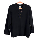Heyson Black Knit Sweater- Size S (sold out online, we have matching pants)