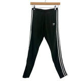 Adidas Olive Green Side Stripe Leggings- Size S (see notes, Inseam 26")