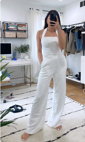 Abercrombie & Fitch White Halter Top - Size XS