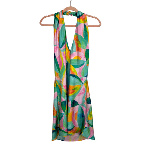 Show Me Your Mumu Multicolor Halter Dress - Size S (sold out online)