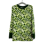 Kiki + Lulu Green/White Shamrocks and Horseshoes Pajamas Set- Size 4T (we have matching zip up, sold as a set)