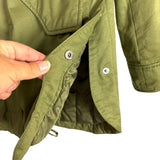 Derek Lam 10 Crosby Removable Fox Fur Trim Thermolite Jacket - Size XS (see notes, Candace wore in her movie Christmas Less Traveled and while filming Unsung Hero!)