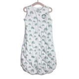 Dreamland Baby White Rainbows Quilted Weighted Sleeveless Sleep Sack- Size S (0-6M)