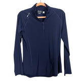 Ralph Lauren Navy Zip Up Pullover with Back Zipper- Size S