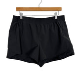 Calia Black Elastic Waist Running Shorts- Size L