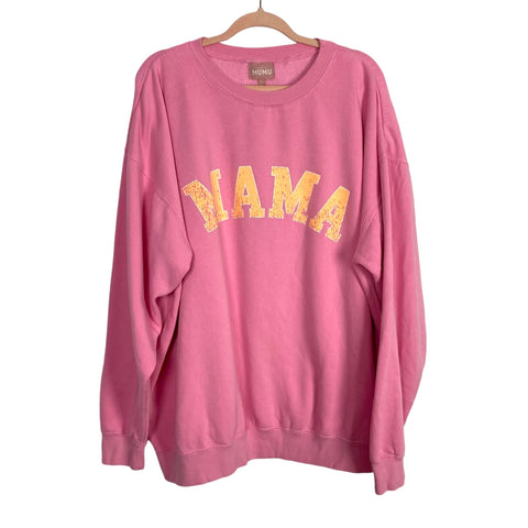 Show Me Your Mumu Pink Mama Sweatshirt-Size XL (see notes)