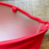 PINK Victoria Secret Hot Pink Strapless Padded Bikini Top- Size S-DD (see notes)