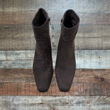 Universal Thread Dark Brown Booties- Size 9