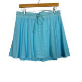 Beach Riot Sport Mesh Overlay Drawstring Waist Skort- Size XL