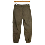 SHEIN Olive Cargo Pocket Jogger Jeans- Size XS (Inseam 25.5”)