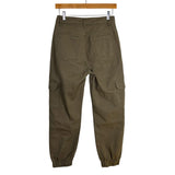 SHEIN Olive Cargo Pocket Jogger Jeans- Size XS (Inseam 25.5”)