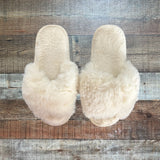 No Brand White Slippers - Size 38-39