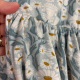 Alice + Ames Blue Daisy Print Dress- Size 8 (see notes)