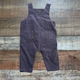 Angel Dear Navy Corduroy Overalls- Size 3-6M