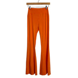 Out From Under Orange Flare Pants- Size S (Inseam 32.5”)