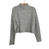 WAYF Grey Open Back Wool Blend Sweater NWT - Size S (See Notes)