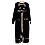 River Island Long Sleeve Belted Cardigan Dress - Size L (Sold Out Online!)