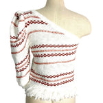 House of Harlow 1960 x Revolve Cream One Shoulder Sweater- Size S