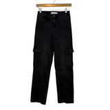 Hidden Black Cargo Jeans- Size 25