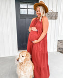 T Tahari Brick Sleeveless Dress - Size XL