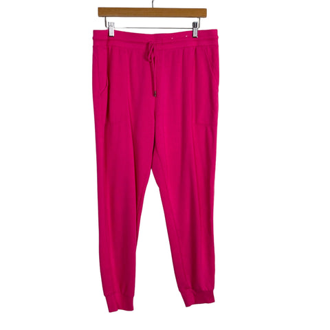 Stars Above Pink Drawstring Sweatpants-Size L (we have matching sweatshirt)