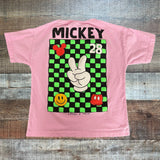 Zara x Disney Pink Mickey Tee- Size 3-4Y (see notes)