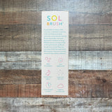 SOL BRUSH SPF 50 Brush-On Water Resistant Mineral Powder Sunscreen NEW