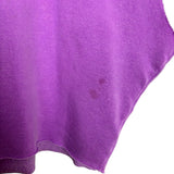 Aviator Nation Purple Sleeveless Raw Hem Hooded Sweatshirt- Size S (see notes, we have matching shorts)