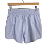 Lululemon Light Periwinkle Running Shorts- Size 8