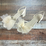 Ivy City Co Bow Heeled Sandals- Size 9 (Sold Out Online!)