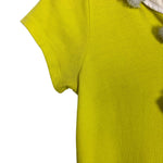 J. Crew Crewcuts Neon with White Tassel Trim Dress- Size 14 Girls (see notes)