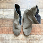 Diba True Grey Suede Boots- Size ~8/8.5 (see notes)