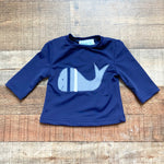 Funtasia Too Navy Whale Rash Guard- Size 3M