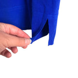 J Crew Blue Front Keyhole Dress- Size XL