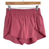 Lululemon Blush Running Shorts- Size 8